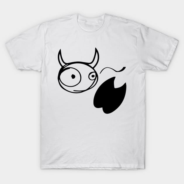 Black Imp T-Shirt by aceofspace